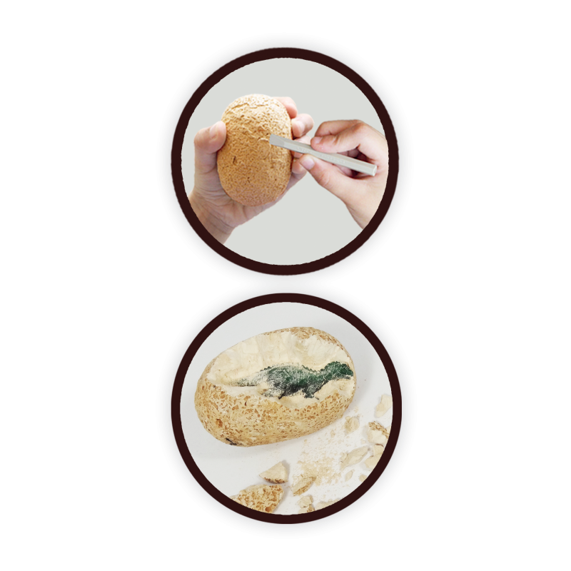 Vykopávky pro děti - Dinosauří vejce 12 ks