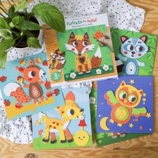 Pěnové obrázky Lesní zvířátka