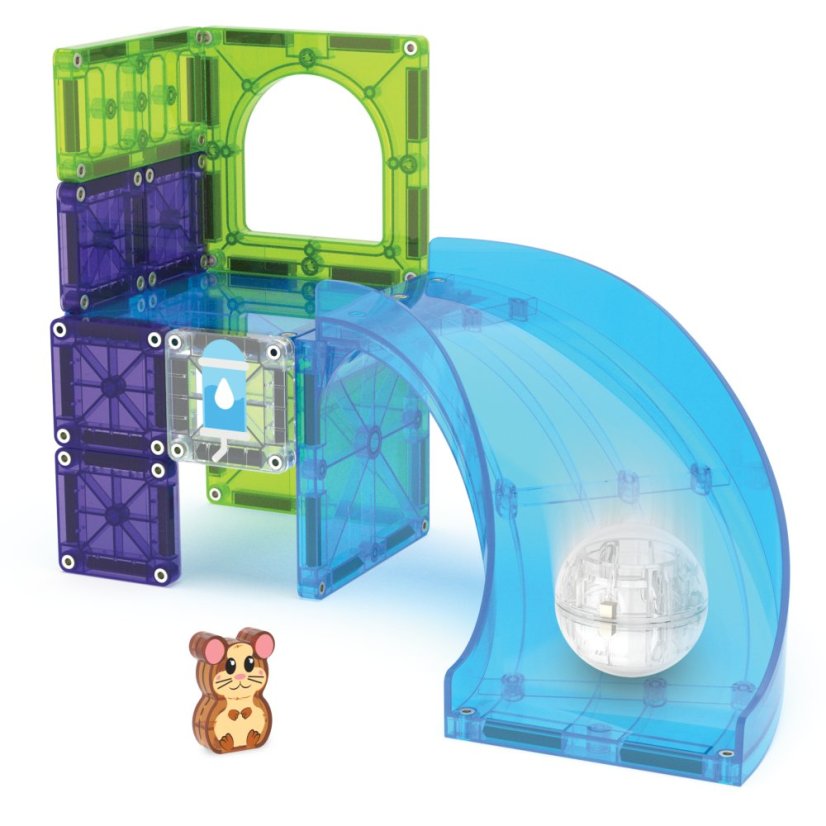 Magnetická stavebnica Magna Tiles Hamster Ball 13 dielov