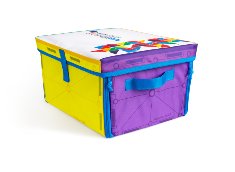 Úložný box a podložka Magna Tiles