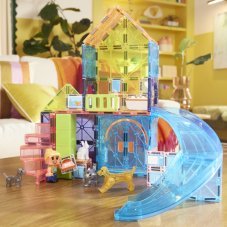 Magnetická stavebnica Magna Tiles Pet Playhouse 50 dielov
