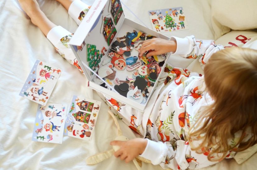 Magnetická kniha Vánoce – Christmas Magnetic Book