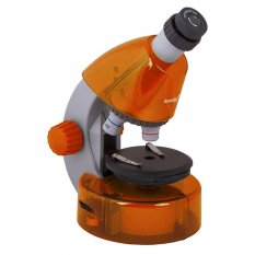 Detsky mikroskop oranzovy