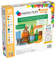 Magnetická stavebnice Magna Tiles Safari Animals 25 dílů