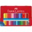 Akvarelové pastelky Faber-Castell Colour Grip, sada 48 barev v plechové krabičce
