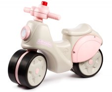 Odrážedlo Falk Retro Strada béžovo/růžové s klaksonem