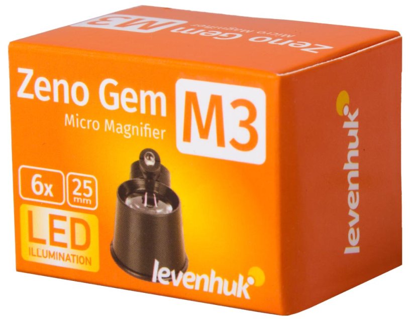 Levenhuk lupa  s osvetlením Zeno Gem M3