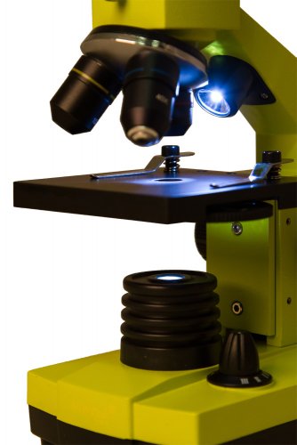 Mikroskop Levenhuk Rainbow 2L PLUS zväčšovacie objektívy