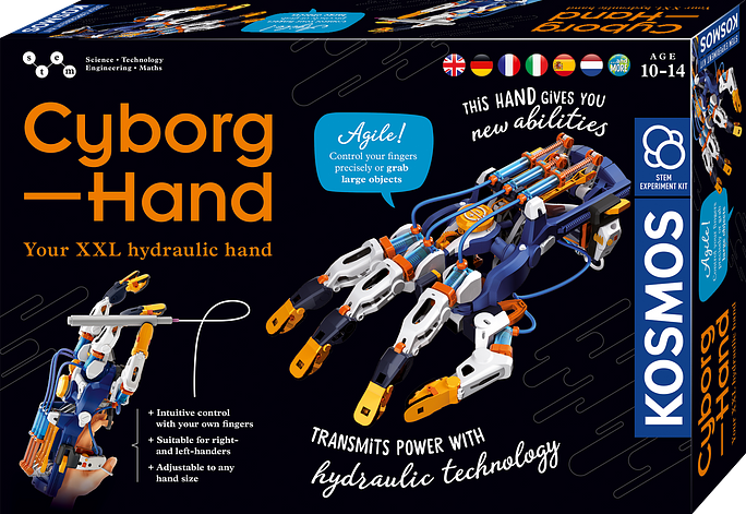 Cyborg Hand - stavebnice velká hydraulicky ovládaná ruka