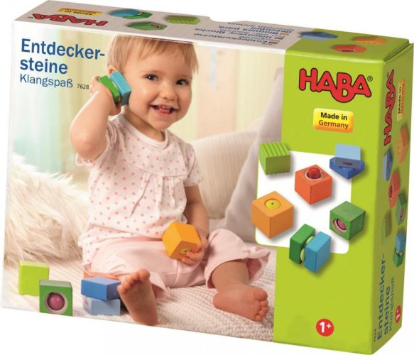Haba Dřevěné kostky se zvuky 6 ks