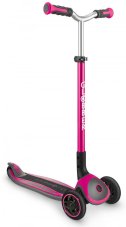 Globber kolobežka MASTER Solid black Wheels Deep Pink