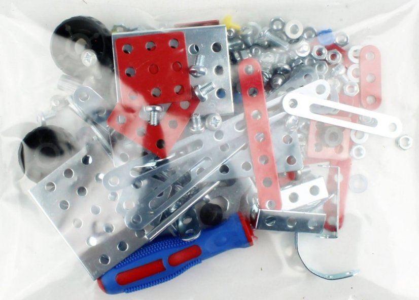 EITECH Požiarnicky set - kovová stavebnica pre deti