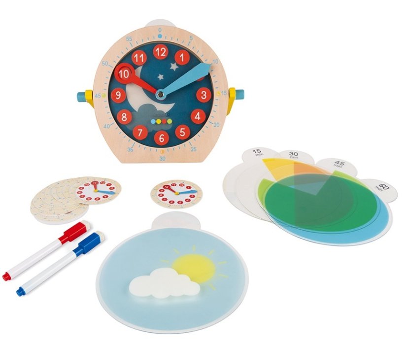 Janod Učím se hodiny a čas