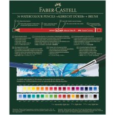 Akvarelové pastelky Faber-Castell A. Dürer – sada 30 ks v koženej rolke