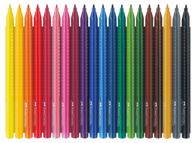 Fixky pre deti  Faber-Castell Grip 20 farieb