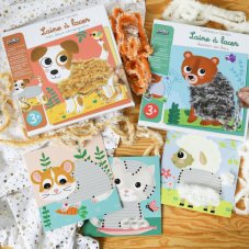 Provlékací obrázky Huňatá zvířátka