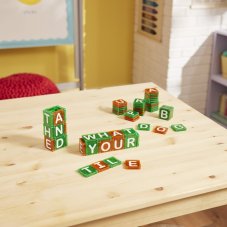 Magnetická stavebnice microMAGS Learn Letters 56 dílků