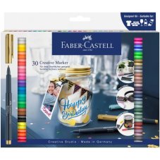 Faber Castell Kreatívne popisovače set 30 ks