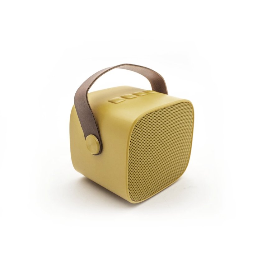 Bluetooth Karaoke set mikrofón a reproduktor Žltý