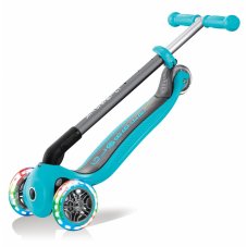 Trojkolesová Kolobežka Globber Primo Foldable Lights Navy Teal