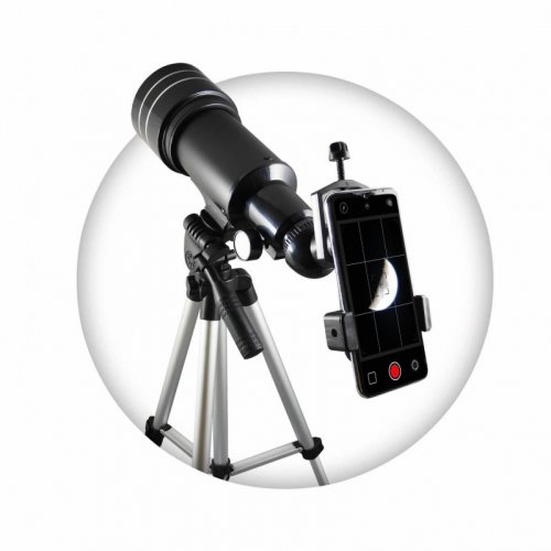 Astronomický dalekohled na Měsíc - Zoom 90 x