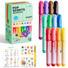 Smyvatelné Fixy s vůní 12 ks