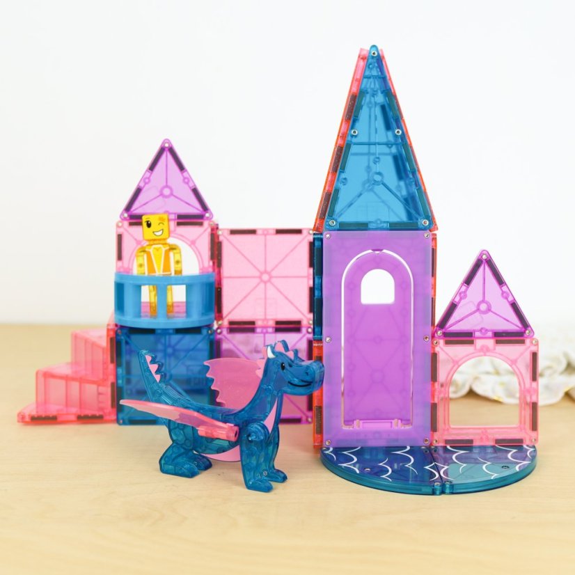 Magnetická stavebnica Magna Tiles Castle 25 dielov