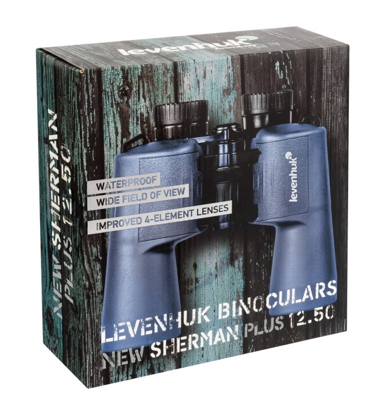 Binokulárny ďalekohľad Levenhuk New Sherman PLUS 12x50