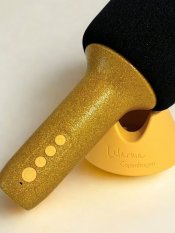 Karaoke mikrofón pre deti Glitter Grove Gold