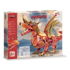 Kartonový 3D model Drak